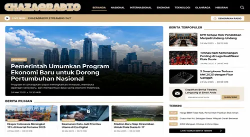 Menelusuri Peran Inti Chazaqradio.com Dalam Ekosistem Media Berita Online